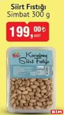 SİMBAT SİİRT FISTIĞI 300 G